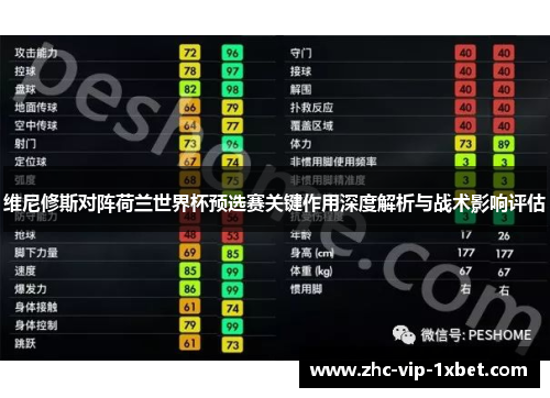维尼修斯对阵荷兰世界杯预选赛关键作用深度解析与战术影响评估